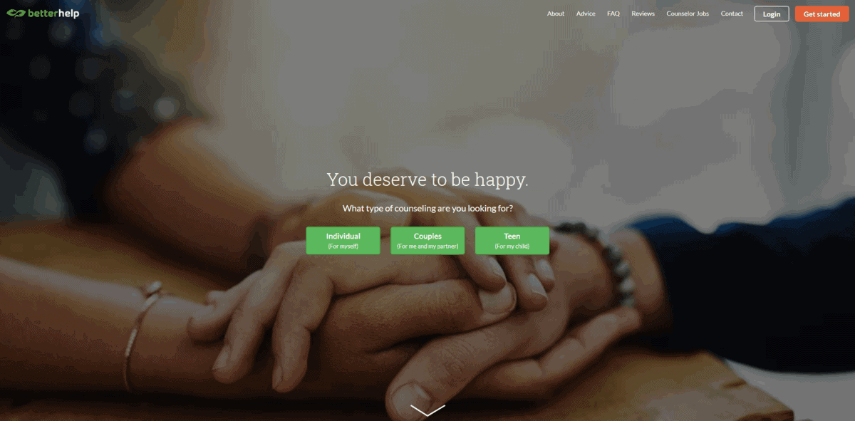 betterhelp homepage 2