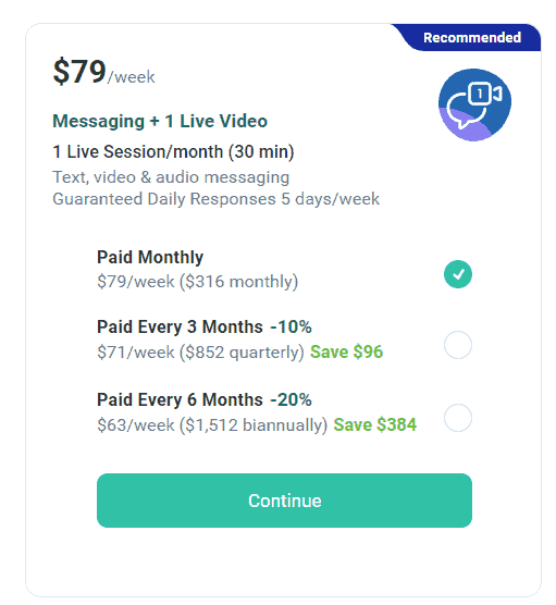 talkspace pricing4